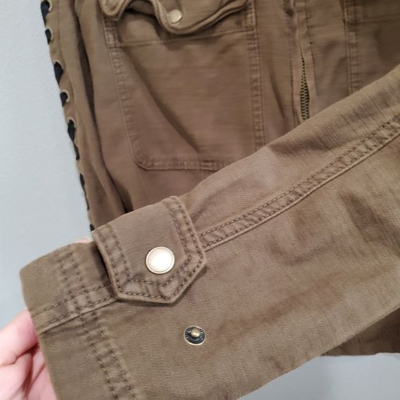 NWT Free People lace up jacket - Picture 5 of 8